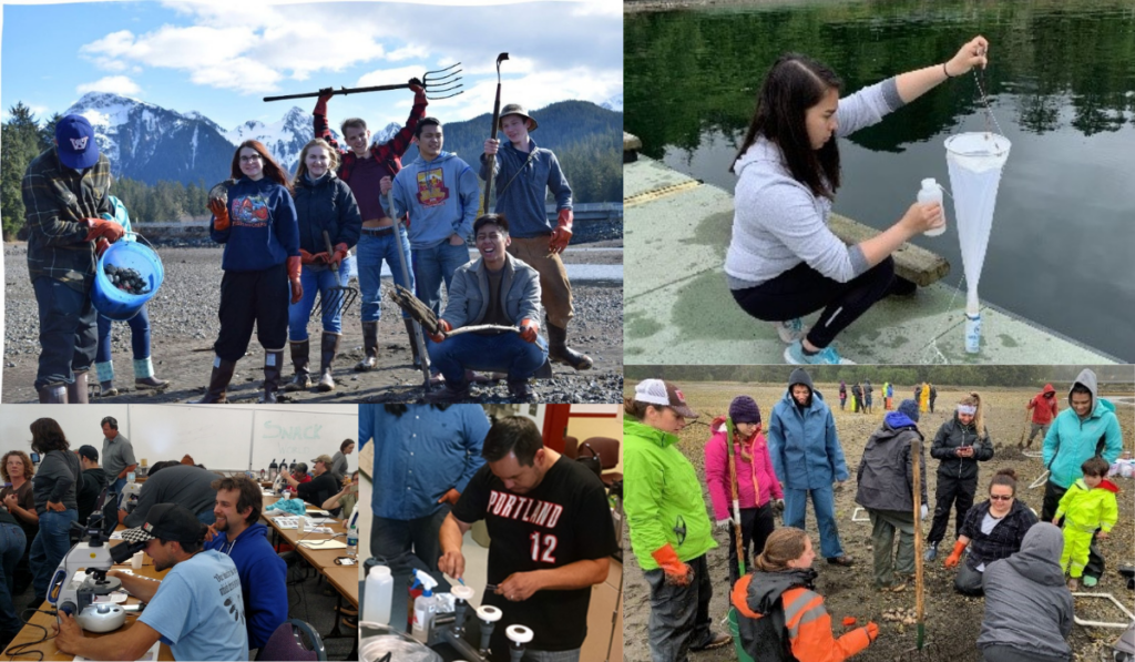 A tribally-owned environmental lab provides real-time testing of marine subsistence resources as well as training opportunities for students (Photos courtesy of the Sitka Tribe of Alaska)