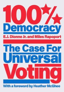 Cover photo of "100% Democracy"