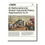 Cover photo of the AI Now journal