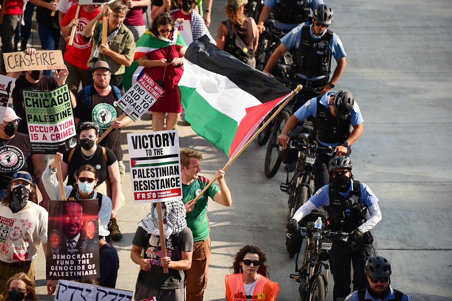 Overview of Protest Activity Around the 2024 Democratic National ...