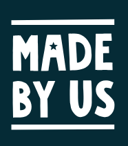 "Made By Us" logo