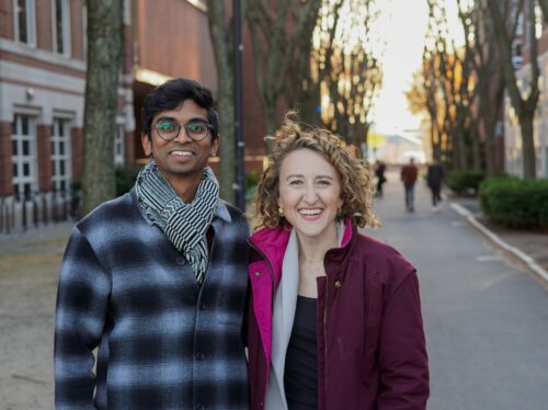 Nikhil Raghuveera and Erica Light, Co-Hosts of