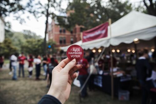 I am a Harvard voter