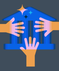 The image for the "Designing Democratic Engagement for the AI Era" course. 