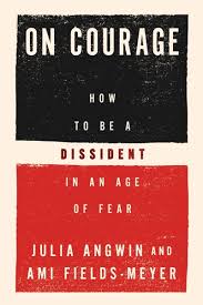 The book cover for "On Courage." 