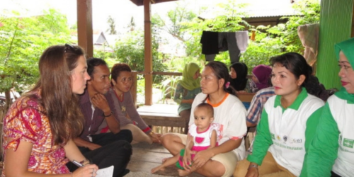 T4D surverying Indonesian women