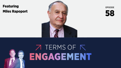 Picture of Miles Rapoport in Terms of Engagement header.