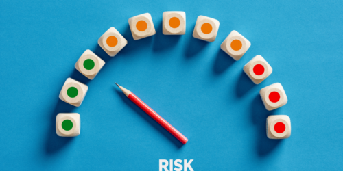 Scale from low to high risk